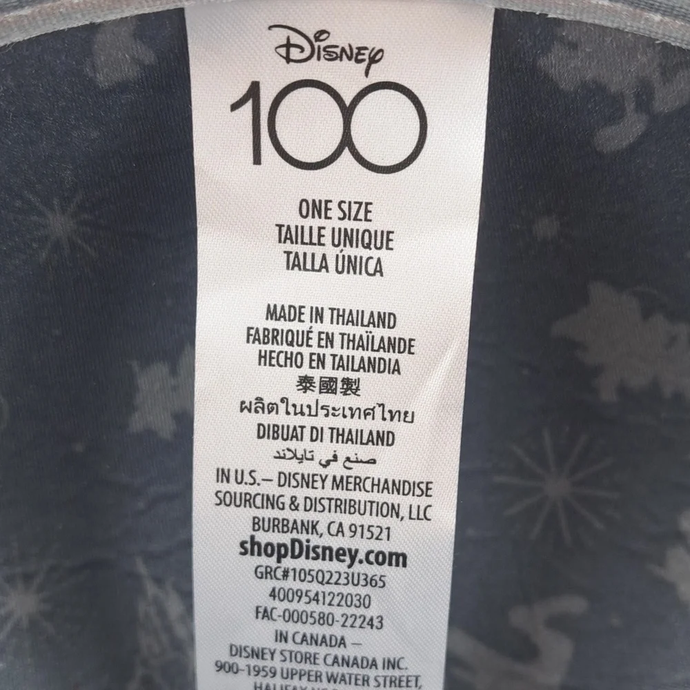Disney Parks Disney embroidered 100 years of wonder purple Minnie Mouse ears hat